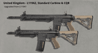 L119A1 (SF 212A) Style Flash Hider 14mm CCW