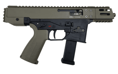 LAMBDA DEFENCE B&T LICENSED GHM9-G GBBR SMG - BLACK & TAN