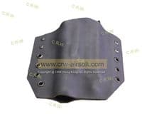 M&P9 with x300 Flash Light  by CRW Holster
