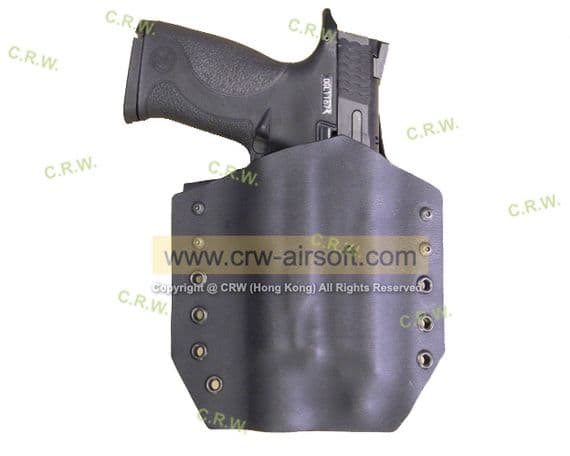 M&P9 with x300 Flash Light  by CRW Holster