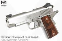 Mafioso Airsoft Kimber Compact forTokyo Marui 1911 Full Parts Kit (CNC Stainless Steel)