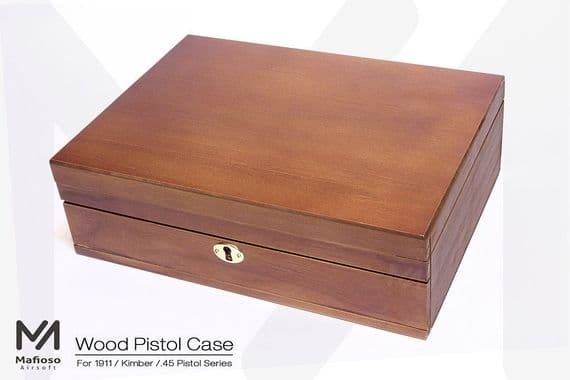 Mafioso Wooden Pistol Case