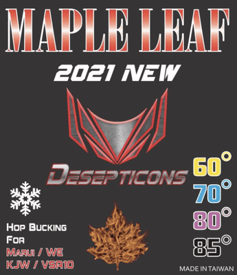 MAPLE LEAF 2021 Decepticons Hop Bucking - (GBB & VSR10) 50 60 70 80 85