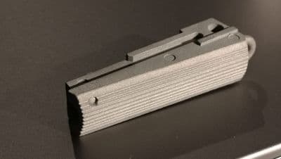 Marui factory original parts- M1911 (sand blasted silver) Hammer spring housing