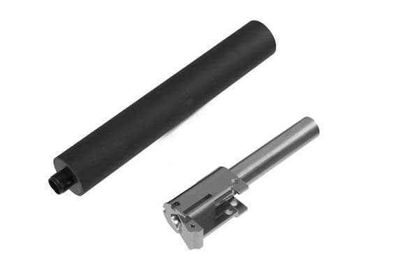 Maruzen 135mm Suppressor Kit with Outer Barrel for PPK/S GBB