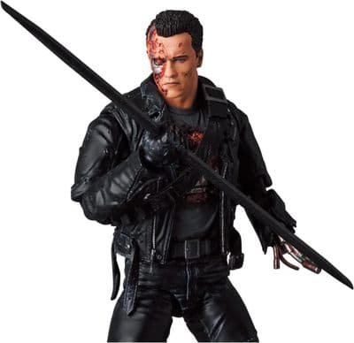 Medicom MAFEX No.191 T-800 (Terminator 2 : Battle Damage Ver.)  6 inches Action Figure