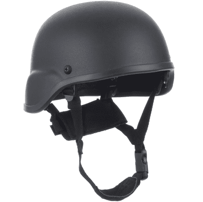 MICH 2000 COMBAT AIRSOFT HELMET (Black) Replica