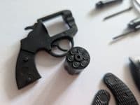 Miniature Keychain Revolver (MODEL KIT for over 8 styles of Revovler)
