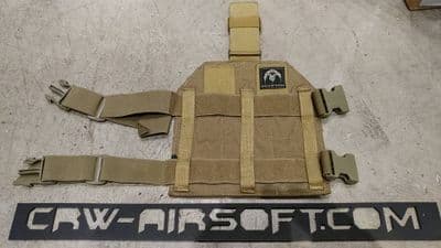 molle leg panel tan