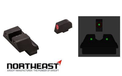 Northeast Tritium HD DX Night Sight for Marui/WE/KJ G-Series