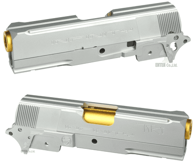 NOVA 3.9inch Infinity TIKI Standard Barrel Kit for Marui Hi-Capa (Silver)