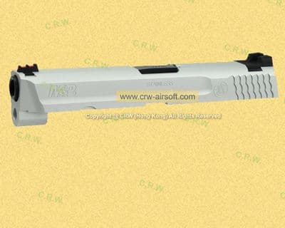 Nova CNC Aluminum M&P9 Slide Set for Tokyo Marui M&P Airsoft GBB - Silver