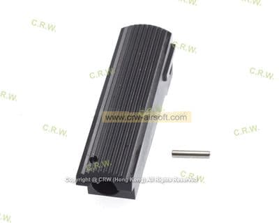 Nova F01-SB Housing for Marui 1911A1 - Type 1 (Serrated) - Steel Black