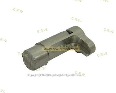 Nova Magazine Catch Type1 Style for Marui 1911 (Serrated) - Stainless