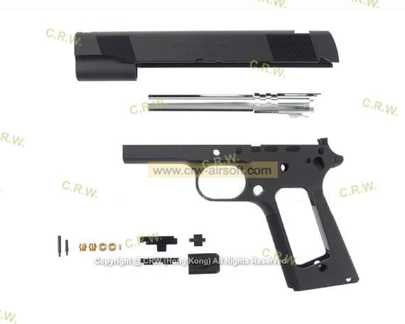 Nova SFA Bureau Metal Body Kit for Marui 1911A1 (Black)