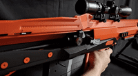 Panverine 3D print MODEL kit (Black) of a Lynx GBB replica with .50BMG SHELL Ejection!