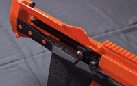 Panverine 3D print MODEL kit (Black) of a Lynx GBB replica with .50BMG SHELL Ejection!