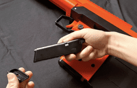 Panverine 3D print MODEL kit (Black) of a Lynx GBB replica with .50BMG SHELL Ejection!