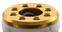 POSEIDON ICE Breaker Piston Head 13.5mm GOLDEN - for GBB Airsoft