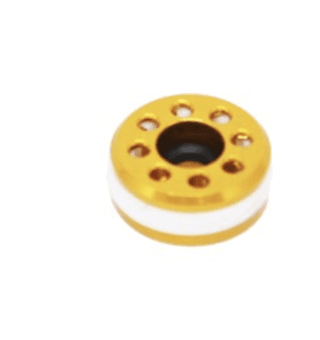 POSEIDON ICE Breaker Piston Head 13.5mm GOLDEN - for GBB Airsoft