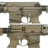 Preorder VFC HK416A5 M-LOK 'EVO' GBB Airsoft - RAL8000 / UMAREX Licensed