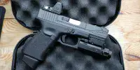 Pro-Arms Airsoft P40 Nighthawk Slide Set (Black)for UMAREX Glock 19 / Elite Force / VFC