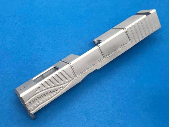 Pro-Arms Airsoft P40 Nighthawk Slide Set (Silver)for UMAREX Glock 19 / Elite Force / VFC