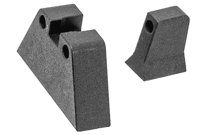 Pro-Arms CNC Steel  Suppressor Sights Set For Marui TM G17 Gen5 MOS GBBP
