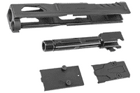 Pro-Arms (CREAKOTE Grey/Black) CNC Killer Style Slide Set Umarex / VFC Glock 19 / 19X / G45