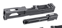Pro-Arms (CREAKOTE Grey/Black) CNC Killer Style Slide Set Umarex / VFC Glock 19 / 19X / G45