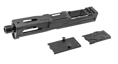 Pro-Arms (CREAKOTE Grey/Black) CNC Killer Style Slide Set Umarex / VFC Glock 19 / 19X / G45
