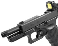 Pro-Arms GLK Style 14mm- Stainless Steel Thread Protector (Black)