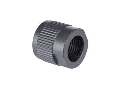Pro-Arms GLK Style 14mm- Stainless Steel Thread Protector (Black)