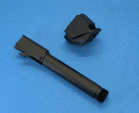 Pro-Arms PMM Style 14mm CCW Compensator with Outer Barrel Set for Umarex Walther PDP Compact GBBP