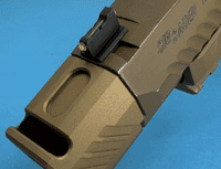 PRO-ARMS SIG SAUER M17 / M18 X-FIVE STYLE FIBER FRONT SIGHT (CNC STEEL, BLACK)