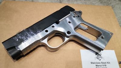 Pro-Arms SPR Style Stainless Steel Kit for Marui TM V10 GBBP Series ( 2 Tone Limited Edition )