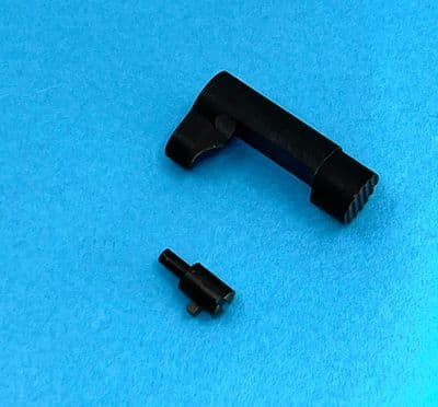 Pro-Arms Stainless Steel Mag Release  for Marui V10 (Black)