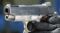 Pro-Arms Stainless Steel Sight for Marui V10 (Black) The correct height like real steel!