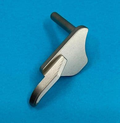 Pro-Arms Stainless Steel Thumb Safety  for Marui V10 (silver)