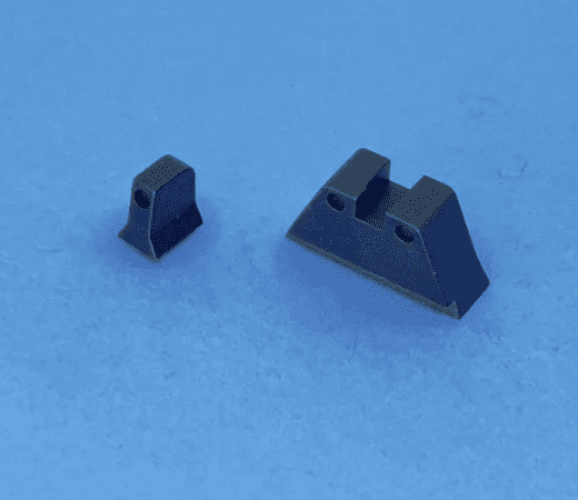 Pro Arms Steel Suppressor Sight Set for Umarex G19X,G45, G19 Gen4, G17 Gen5