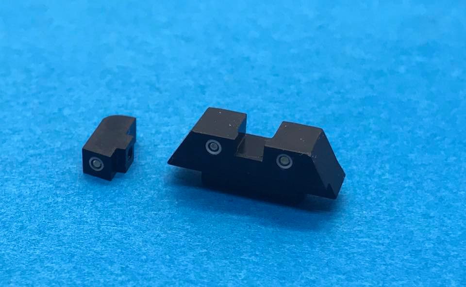 Pro-Arms Steel Tritium Night Sight Set for Marui G17