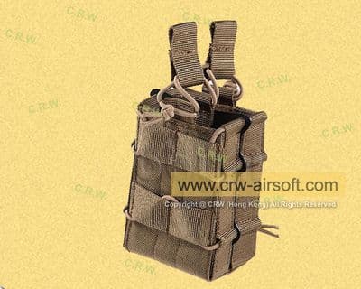 Pro-Arms T2 Dual M4/5.56 Magazine Pouch (Coyote Brown)