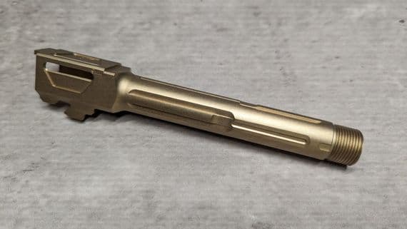 Pro-Arms (Tan) Killer Style 14mm CCW Threaded Outer Barrel Glock 17 Gen5 For Umarex / SRU/ VFC
