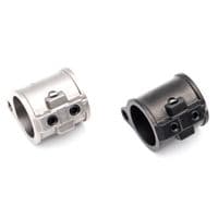 Pro&T G Style Super Gas Block for Airsoft ( MIM Stainless Steel ) ( Black / Silver )