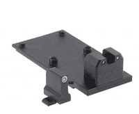 ProArms Tritium Suppressor Sight with RMR Mount for VFC M17/M18/Xcarry (Orange or Yellow front)