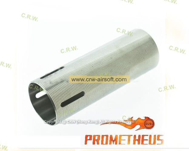 Prometheus Stainless Hard Cylinder for Marui AEG Type C 301-400mm