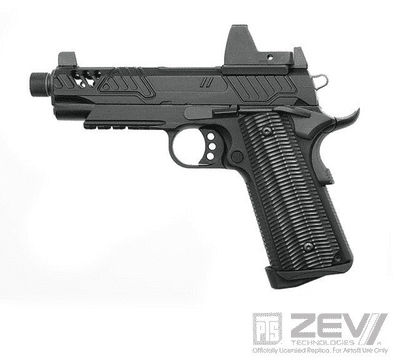 PTS ZEV ED-Brown 1911 GBB Airsoft - Standard (RMR not included)