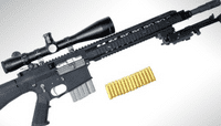 Rare Arms XR25 magazine + 20 XR25 alloy shells