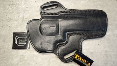 Real Leather holster for 6inch Revolver
