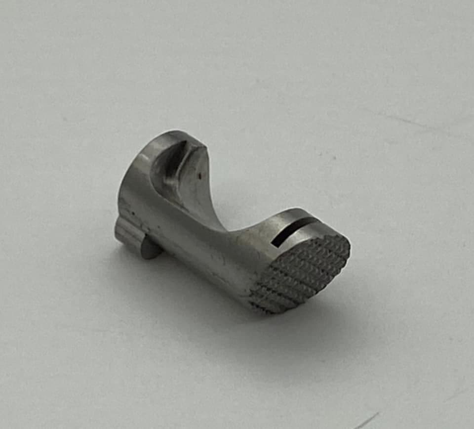 RHT For P08 WE Stainless Steel Magazine catch Silver